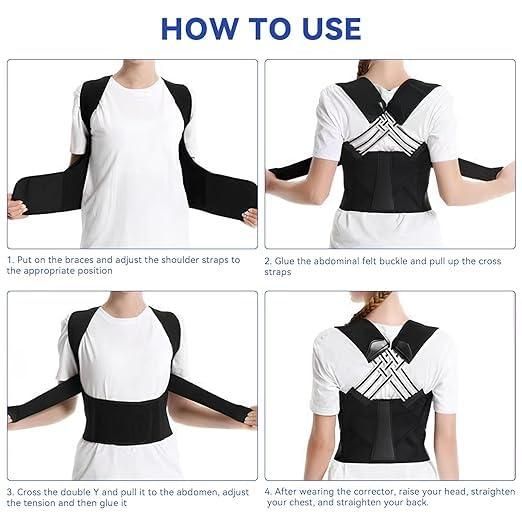 StraightUp™ Posture Corrector | Relieve Slouching Pain Belt for Women & Men